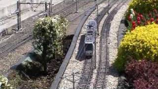 Vid 13 Dutch Trains At Madurodam Model Village In Den Haag - Part 1.