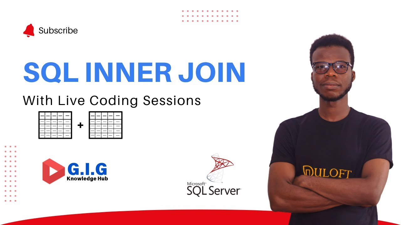 SQL Inner Join With Live Coding Sessions - YouTube