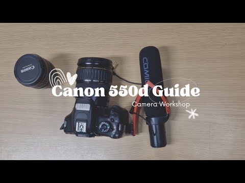 How to use the canon 550d