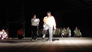 達觀109學年八年級隔宿露營-803班表演