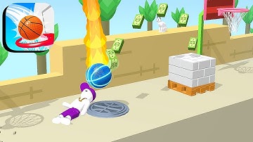 Bounce Dunk ​- All Levels Gameplay Android,ios (Part 133)