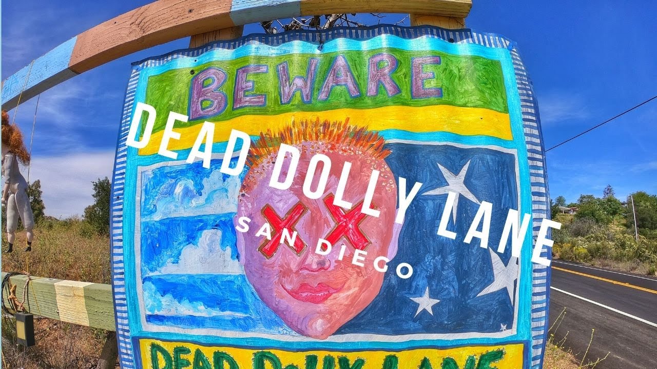 Dead Dolly Lane a strange road in San Diego's backcountry! YouTube