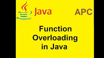 Function Overloading in Java