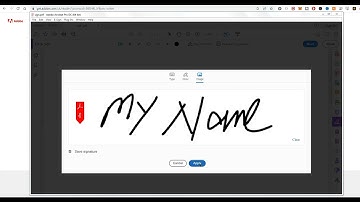 How To Sign a PDF Document With a Electronic Signature