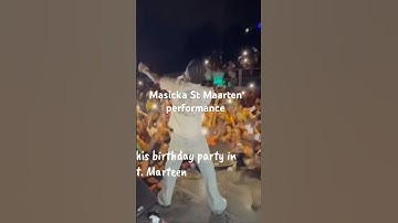 Masicka Sold Out St Maarten Stage Show after Tommy Lee Sparta Lose to Him 2025