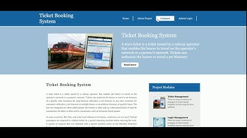 Train Ticket Booking System | Python Django Project Tutorial