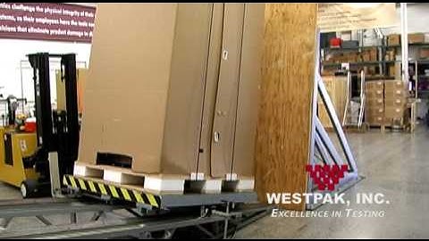 Incline Impact Testing per ASTM D880 At Westpak, Inc