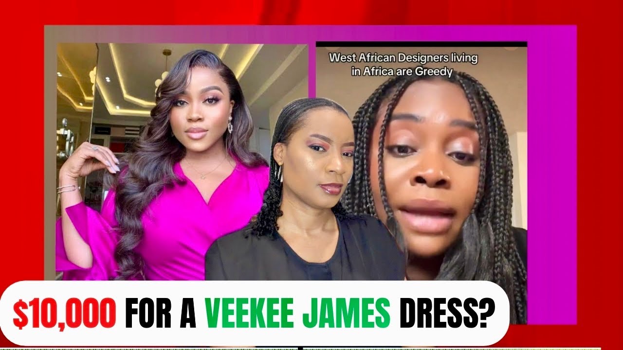 Lady Calls Out Veekee James & Top Nigerian Designers Over Their Prices! Veekee James Reacts 