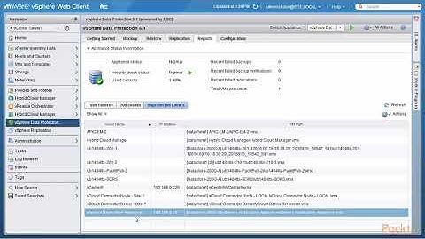 Video 28: vSphere Data Protection Lab Tour and User Interface