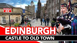 EDINBURGH Old Town from Edinburgh Castle to Waverley Station and Princes Street!