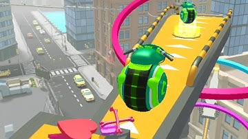 Action Balls: Gyrosphere Race SpeedRun Gameplay Level 1442 to 1445