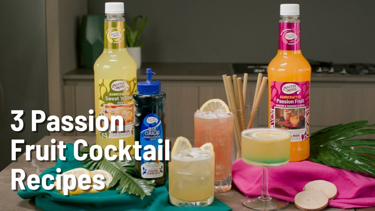 Passion fruit - Mixer Cocktails