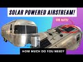 This AIRSTREAM Flying Cloud got solar powered! (Lithium Battery, Full Time Living RV)