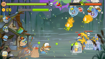 Swamp Attack - Hard Mode. Episode 7. Level 9 Gameplay Android walkthrough