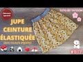 #11 Tuto couture débutant (mais pas que) : Jupe élastiquée avec couture anglaise.