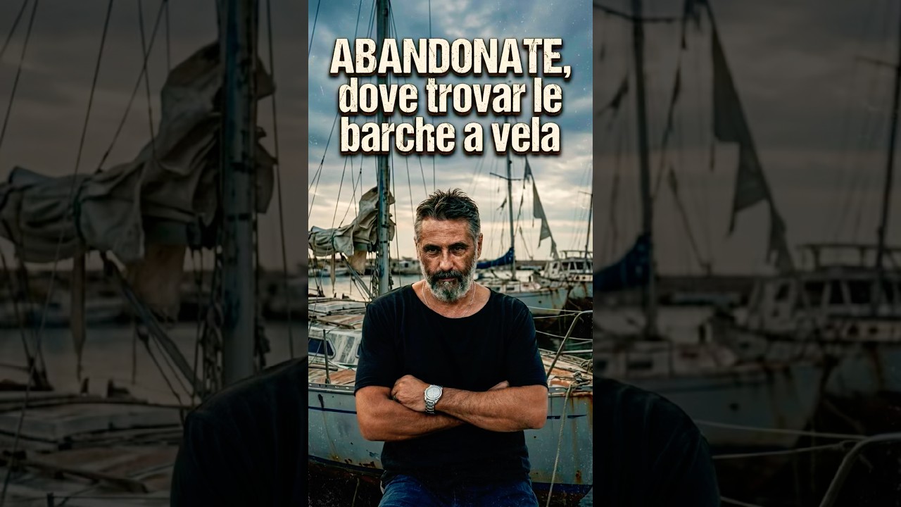 ⁣Ci Sono Stupende Barche a Vela abbandonate , ecco dove Trovarle