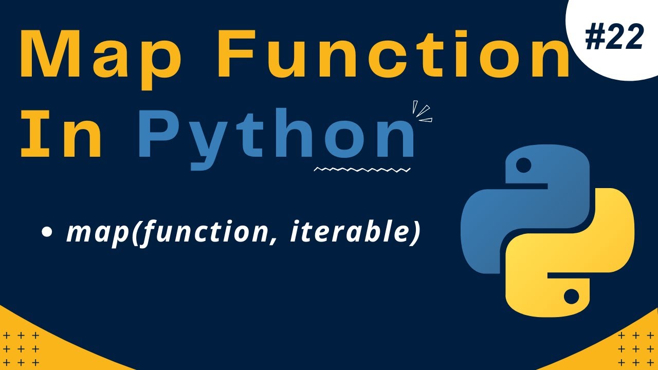 Map Function In Python Map Function Python Tutorial 22 YouTube Map Function In Python Map Function Python Tutorial 22 YouTube