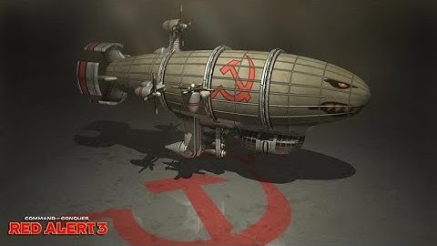 Red Alert 3 Uprising - Kirov Airship - Soviet