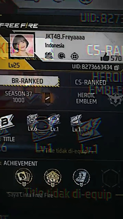 AKUN FF MEMBER JKT48 #shorts #ff #freefire #jkt48 #freyajkt48