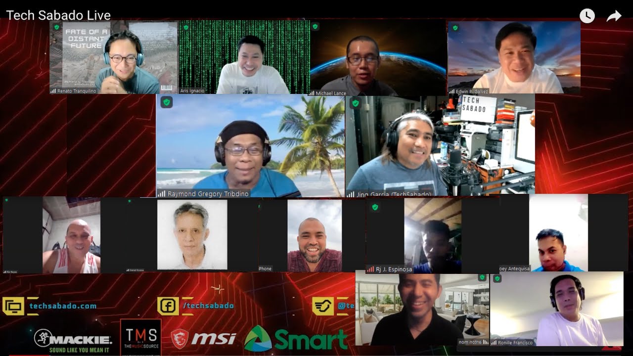 Happy Anniversary TECHSABADO!! We're pushing 7. Ep.1 Yr. 7 Nov. 5 , 2022.