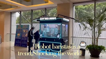 COFE PLUS ROBOT BARISTA IS A TREND, SHOCKING THE WORLD!