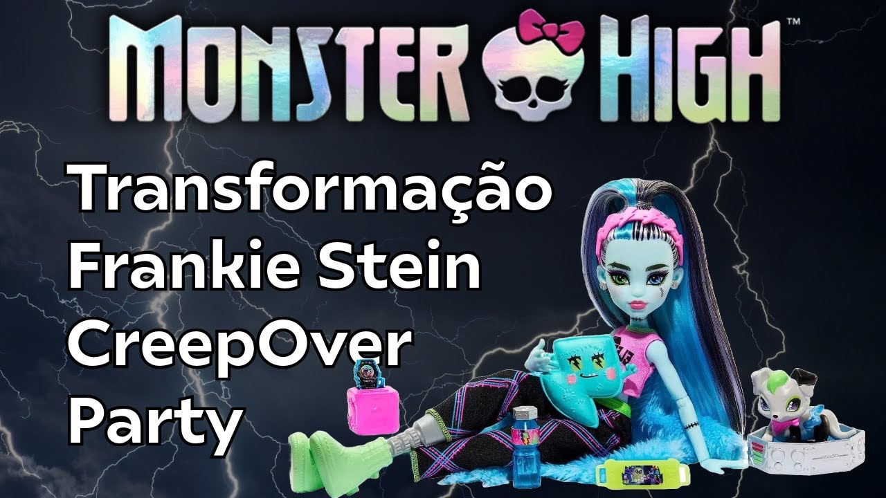 Transformação de Frankie de Monster High CreepOver Party - YouTube