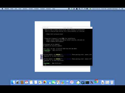 Vídeo: Como faço para usar o XQuartz no Mac?