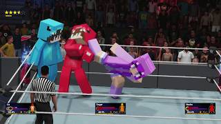 Dagar vs Nacho vs Lia en Minecraft!