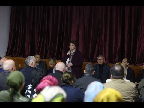 შეხვედრა პანკისის ხეობის მოსახლეობასთან