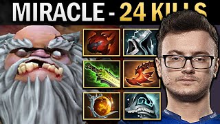 Pudge Dota Gameplay Miracle with 24 Kills and Relic