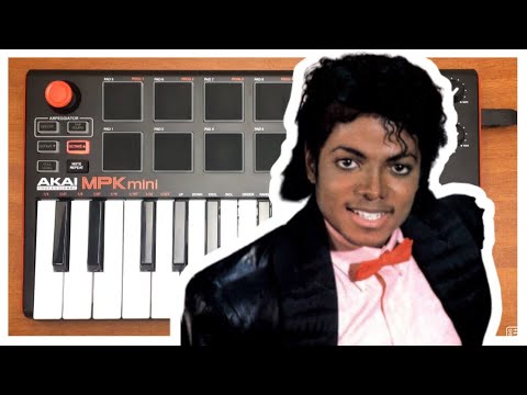 CONTROLADOR MIDI AKAI MPK MINI MK3 REVIEW TOCANDO MICHAEL JACKSON NO TESTE  Billie Jean 