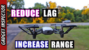 DJI Tello with Xiaomi Mi Wifi Repeater | How to Reduce Video Lag and Frame Skipping