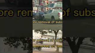before and after subsidy removal #motivation #thinking #views #success