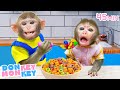 Cancin de mi mam ocupada   donkey monkey  canciones infantiles