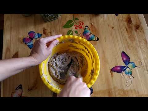 Видео рецепт Бездрожжевой хлеб из цельнозерновой муки