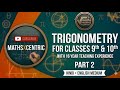 Trigonometry ratios lecture 2 for ICSE class 9th and cbse 10th