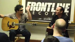 Michael Roe acoustic performance of Smoke Screen, Gene Eugene story