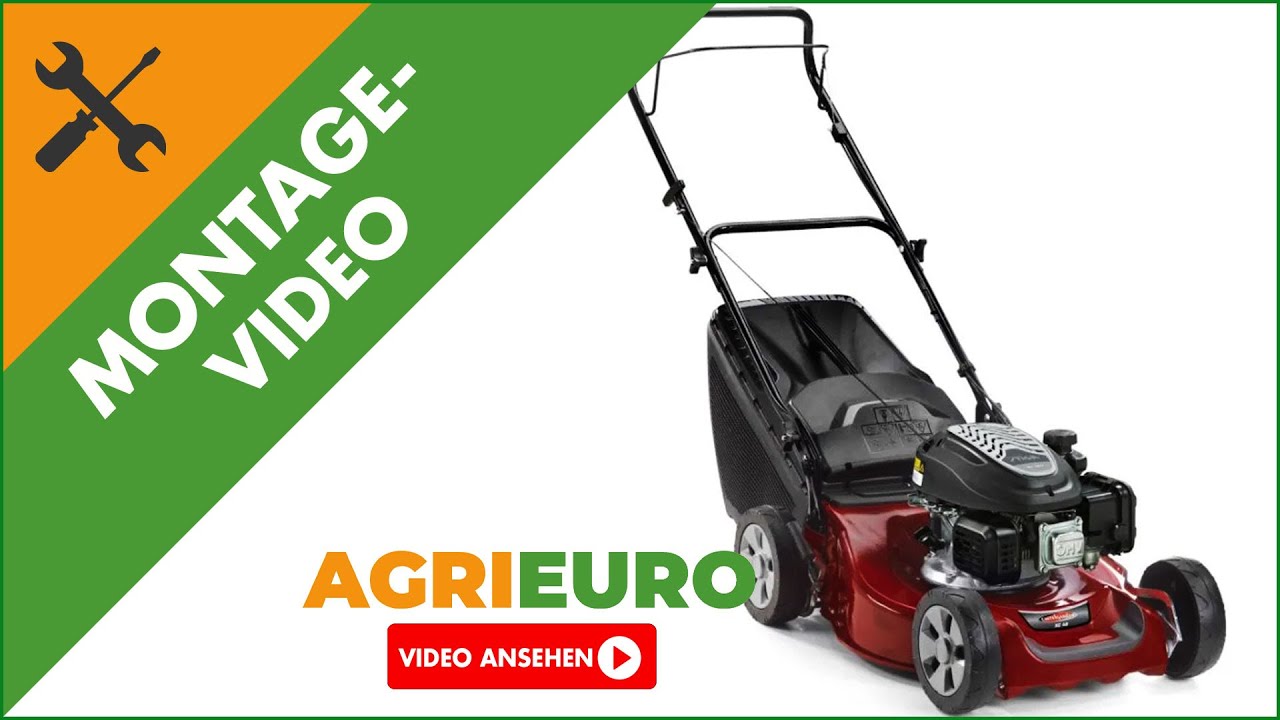 Montagevideo BenzinRasenmäher zum Schieben CASTELGARDEN XC 48 CG 46