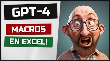 Crear Macros de Excel con ChatGPT GPT-4 OpenAI (Tutorial GPT4)