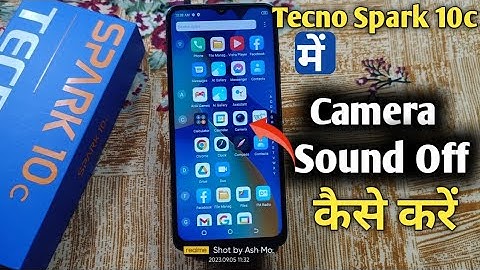 How To Turn Off Camera Sound in Tecno Spark 10c | Tecno Spark 10c me Camera Shutter sound kaise off