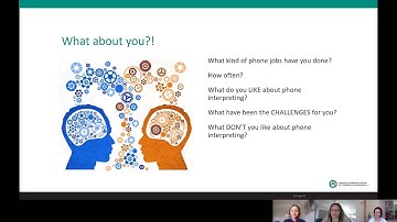 Phone Interpreting PD Webinar - Part 1 of 2
