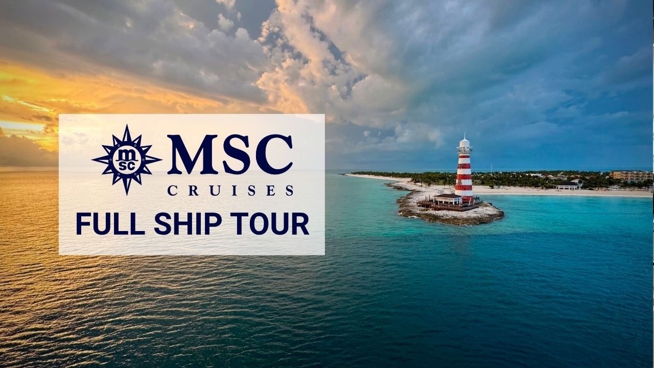 MSC World America Full Ship Tour #travel #cruise #cruisetour #msc