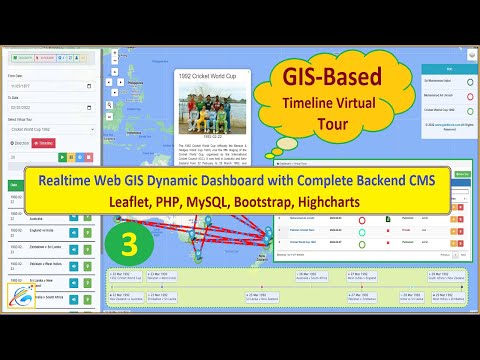 Database Connection & Testing | GIS Timeline Virtual Tour Dynamic Dashboard (Project) | Part 3