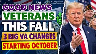 Good News for US Veterans Starting October: Three Big VA Pay Changes Land at Once This Fall