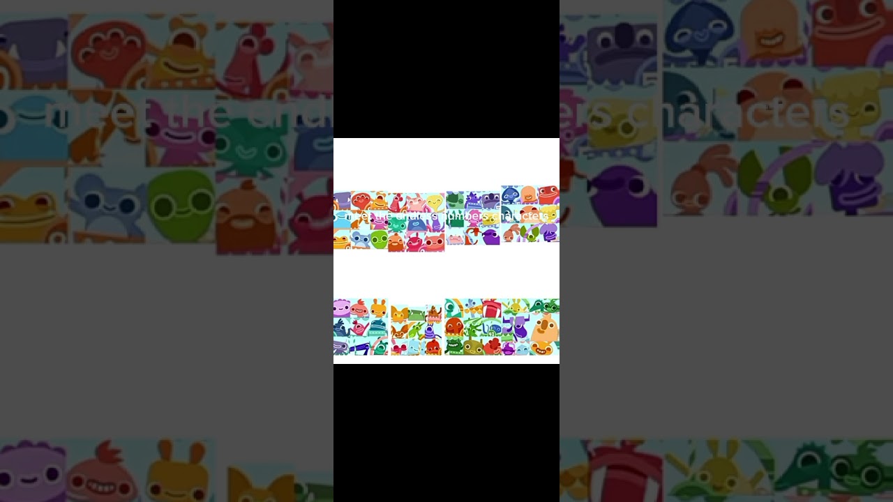 meet the endless numbers characters