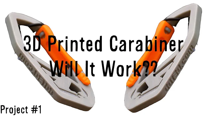 3D Printed Carabiner Will It Work?? DIY Project #1
