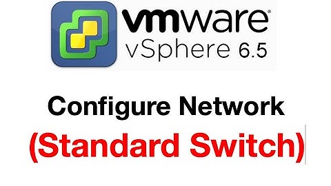VMware vSphere 6.5 | Configure Networking ( Standard Switch) step by step in Hindi.