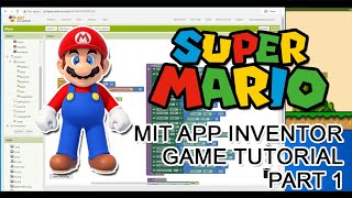 MIT App Inventor - Mario Game Tutorial Part 1 screenshot 3