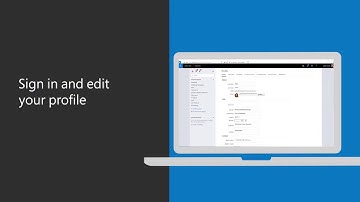 Yammer: Video Sign in and edit your profile