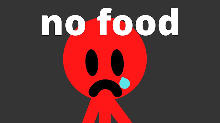 when you look in the fridge but there's no food